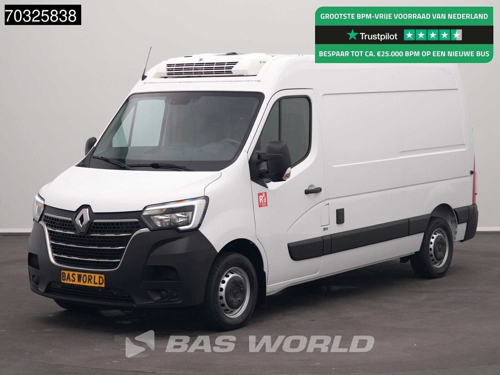 Renault Master 150PK Koelwagen L2H2 Thermo King V-200 MAX 23, Auto's, Stof, Gebruikt, 4 cilinders, Multifunctioneel stuurwiel