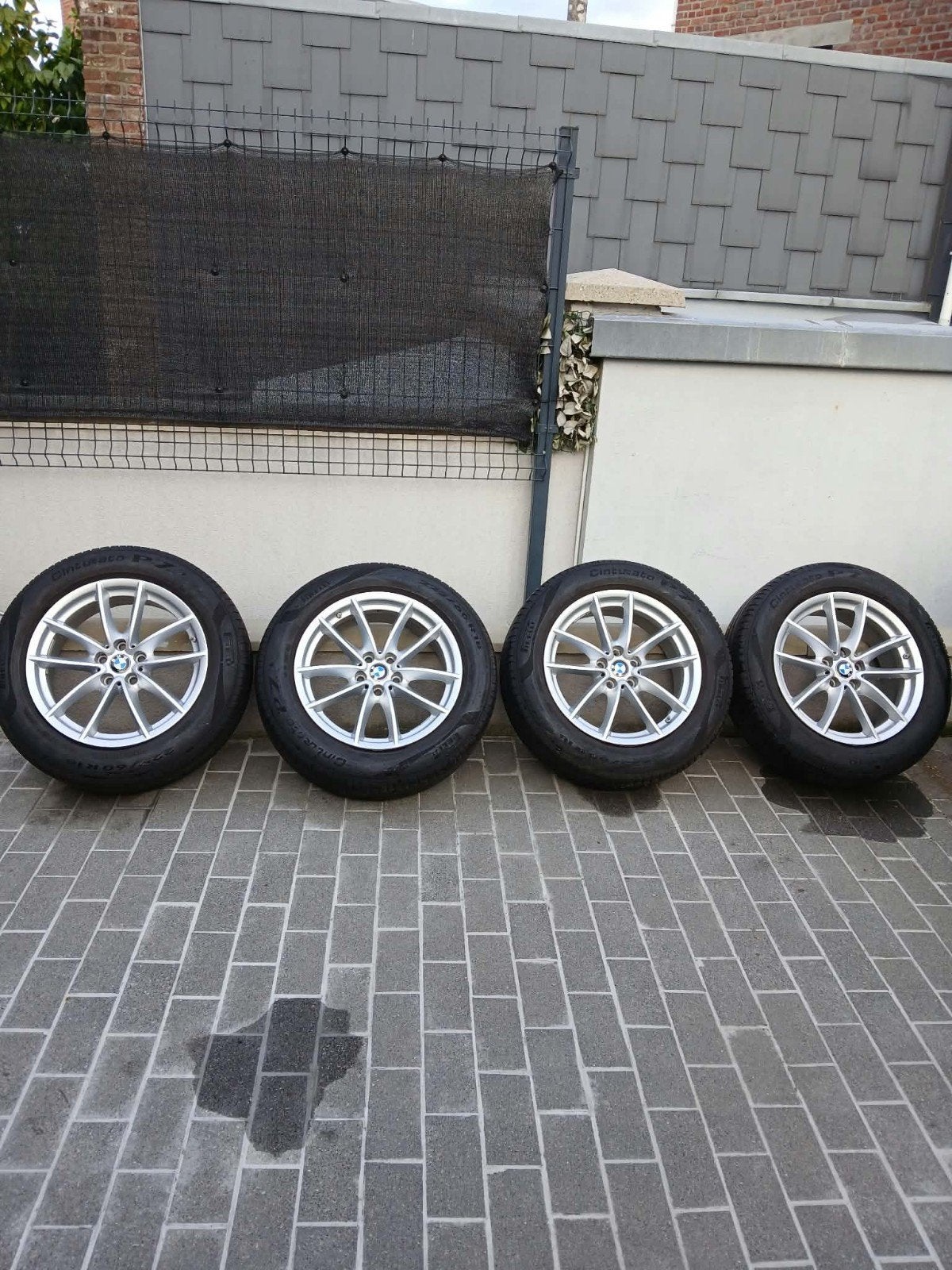 Jantes et pneus bmw x3 x4 comme neufs (G01 G02), Neuf, Enlèvement, Pneu(s), 18 pouces