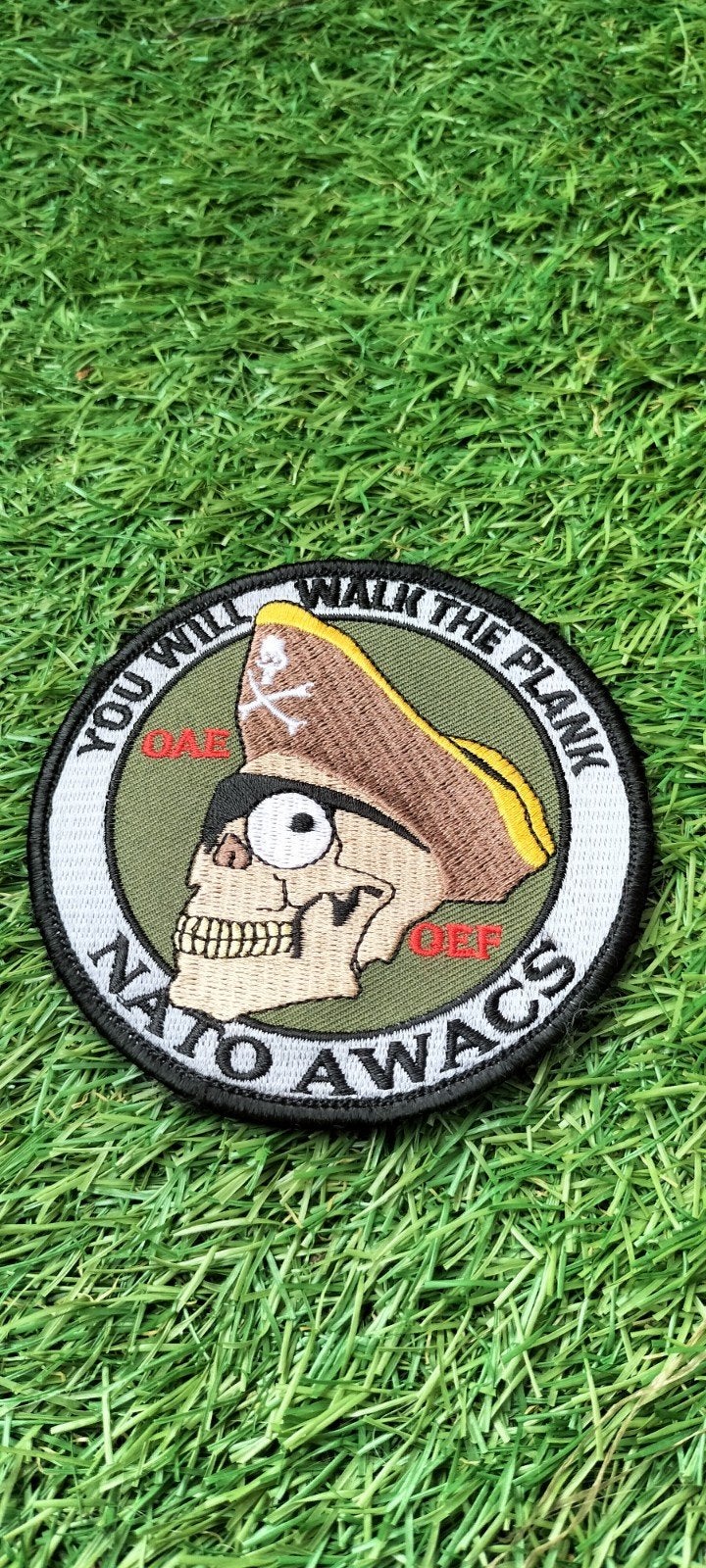 Patch NATO awacs, Collections, Aviation, Enlèvement ou Envoi