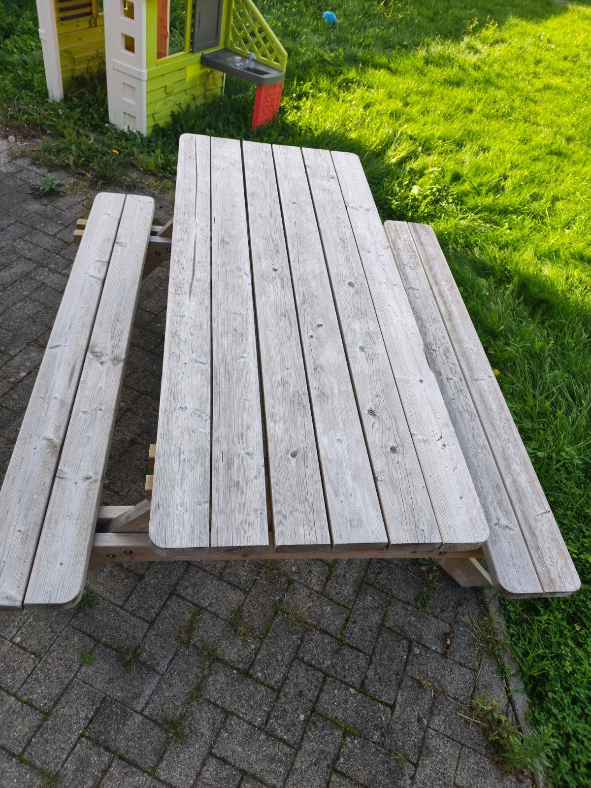 picknicktafel, Ophalen