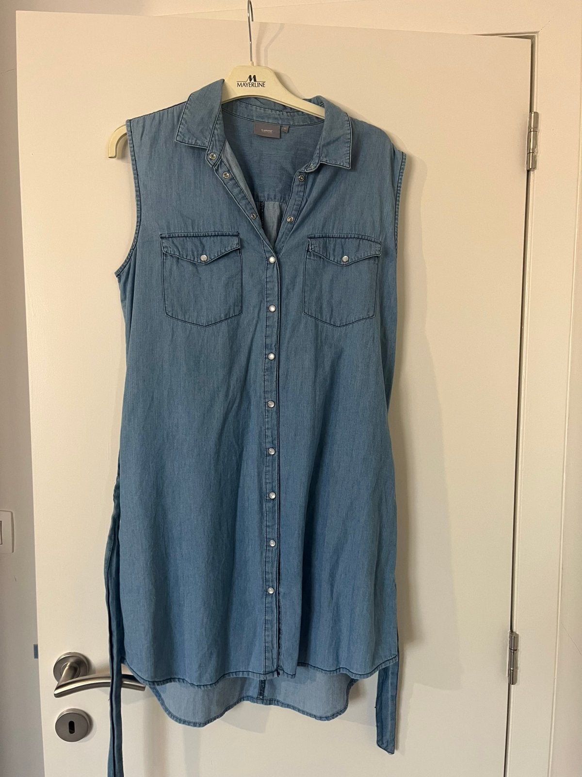 Jeansjurk maat 40, Kleding | Dames, Jurken, Maat 38/40 (M), Blauw, Ophalen of Verzenden, Zo goed als nieuw