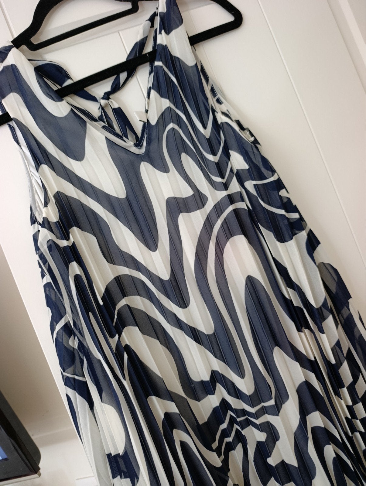 dames kleed lang, Ophalen of Verzenden, Blauw