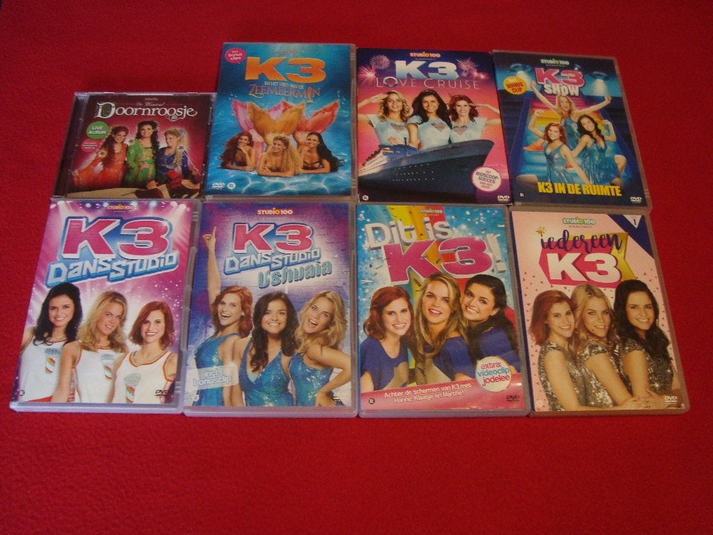 48 dvd's k3, Cd's en Dvd's, Ophalen of Verzenden, Overige typen
