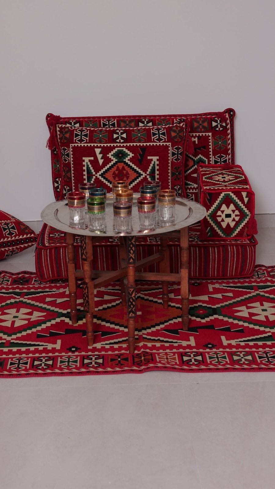 Coin de thé marocain, Maison & Meubles, Enlèvement, Comme neuf