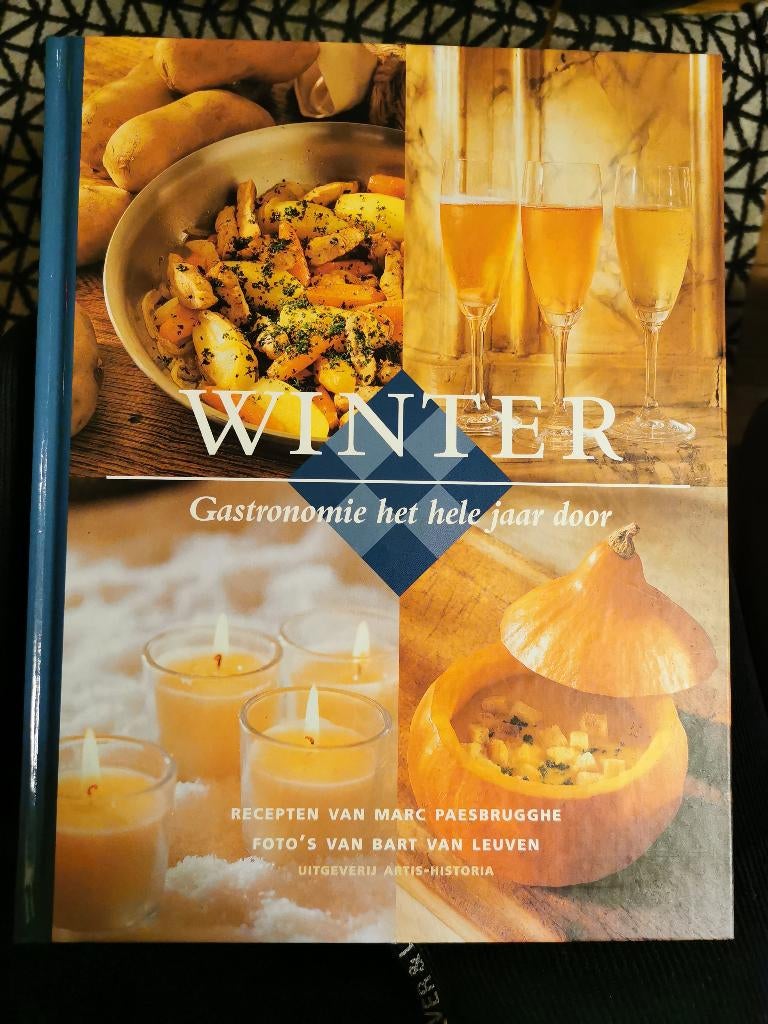 Winter, gastronomie het hele jaar door, kookboek, hardcover., Boeken, Kookboeken, Gezond koken, Zo goed als nieuw, Europa, Tapas, Hapjes en Dim Sum