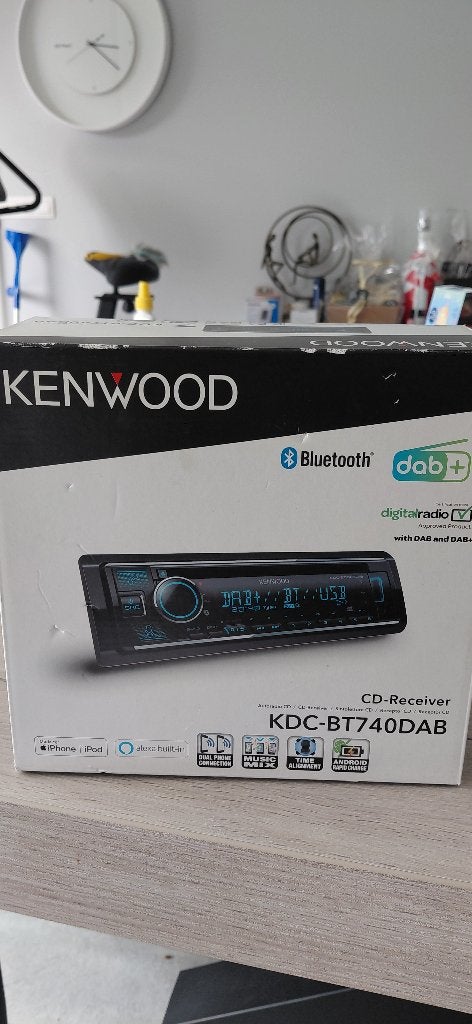 Kenwood CD-Receiver, Ophalen, Enkel, Kenwood
