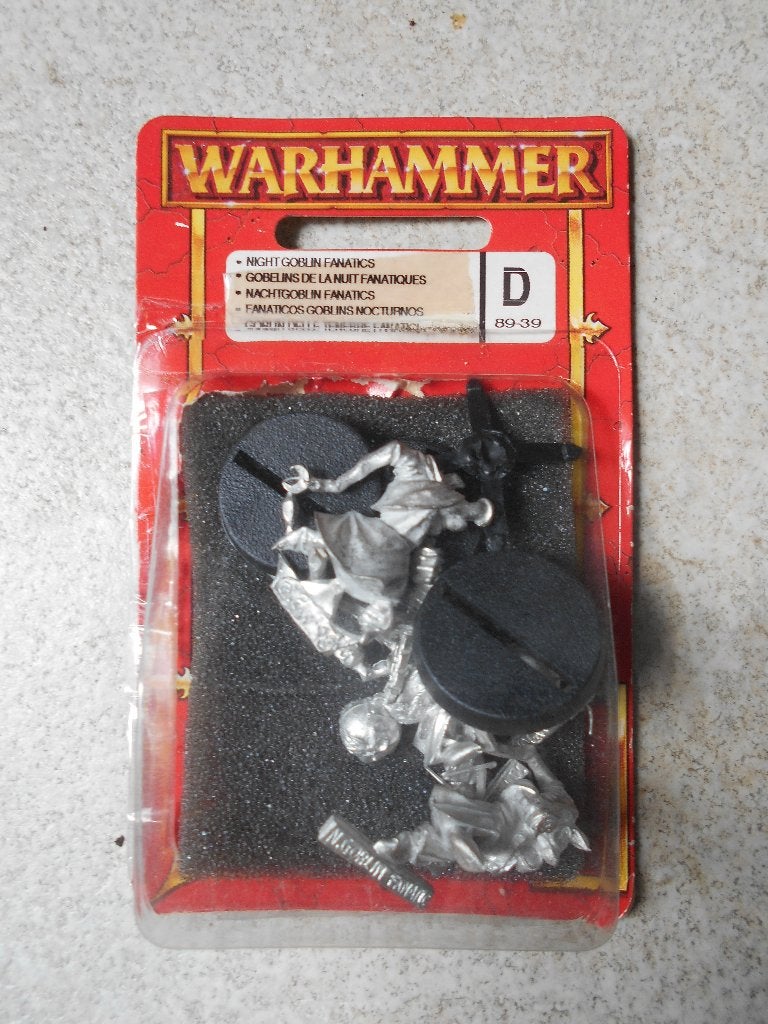 Night goblins fanatics, Ophalen of Verzenden, Nieuw, Warhammer, Figuurtje(s)
