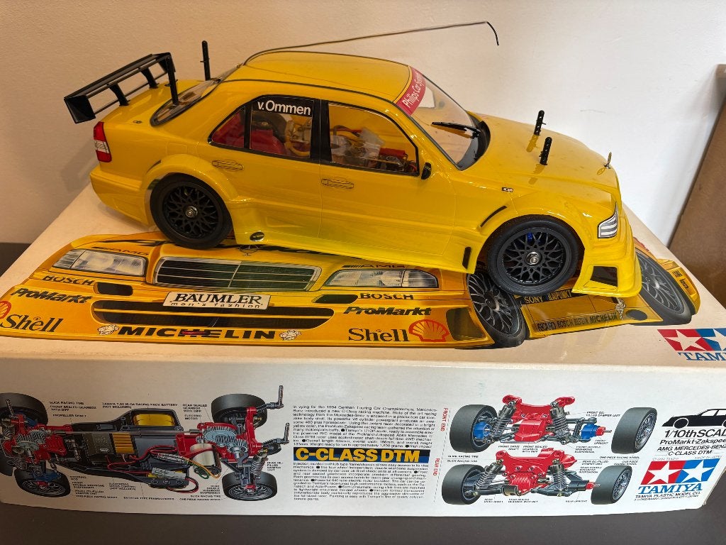 Vintage rc Mercedes., Hobby en Vrije tijd, Elektro, Nieuw, Ophalen of Verzenden, Schaal 1:10