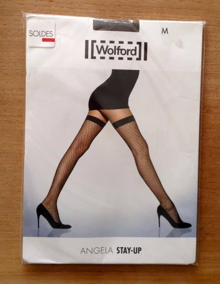 Bas gris Wolford Angela Stay-Up t.M, Vêtements | Femmes, Chaussettes & Bas, Neuf, Gris, Enlèvement ou Envoi, Bas Stay-up