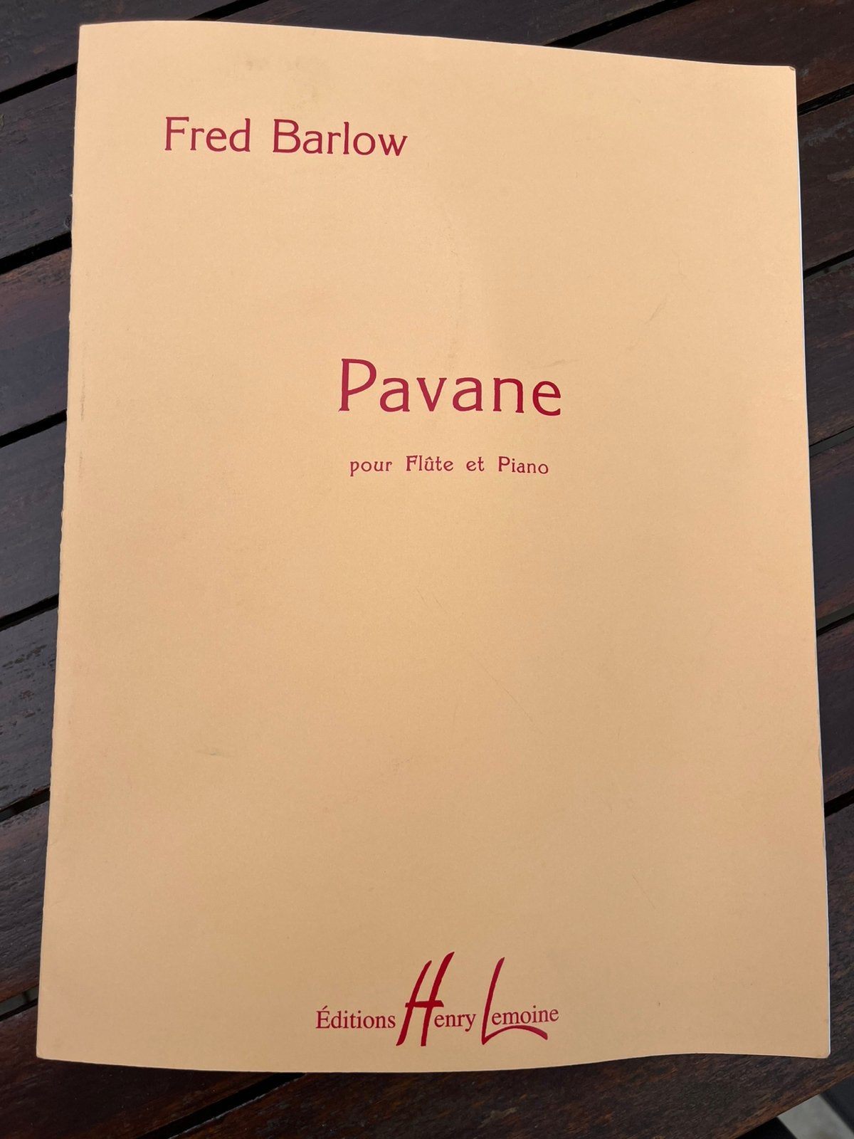 Partituur voor dwarsfluit en piano, Muziek en Instrumenten, Bladmuziek, Ophalen of Verzenden, Gebruikt