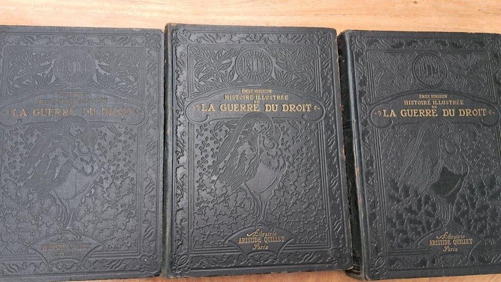 HISTOIRE ILLUSTREE DE LA GUERRE DU DROIT, Avant 1940, Général, Enlèvement, Utilisé