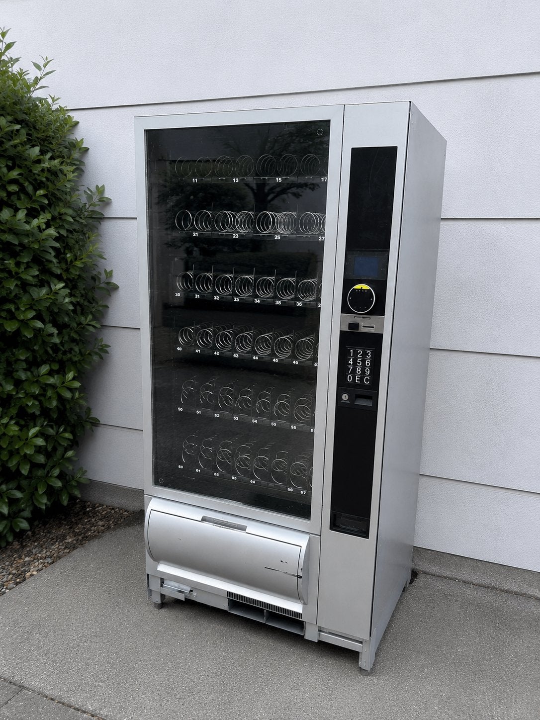 Gekoelde drankenautomaat, Ophalen, Gebruikt