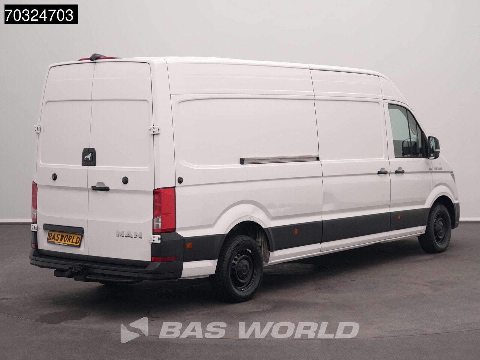 MAN TGE 3.140 Automaat L4H3 Trekhaak Airco Cruise Camera Euo, Auto's, Automaat, Stof, Gebruikt, Euro 6