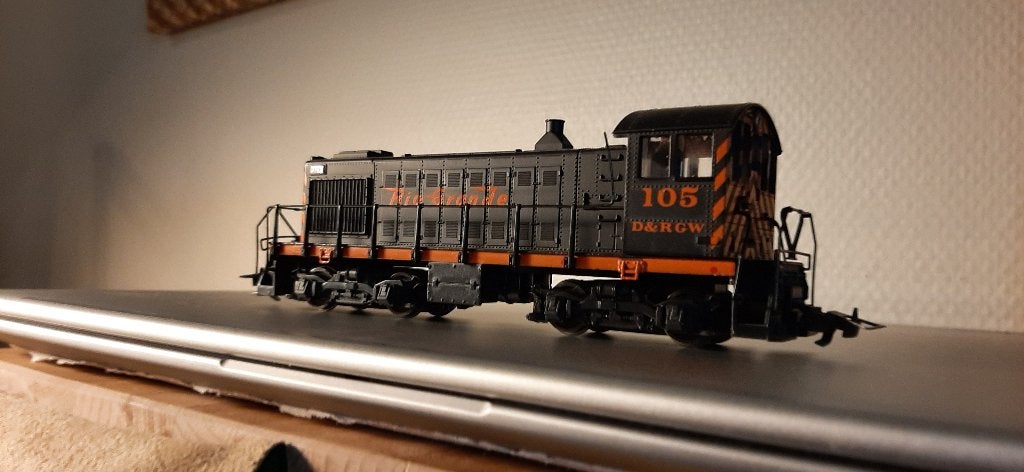 ATLAS HO GAUGE Alco S n 8071 Rio Grande 105 D & RGW, Hobby & Loisirs créatifs, Trains miniatures | HO, Enlèvement ou Envoi, Comme neuf