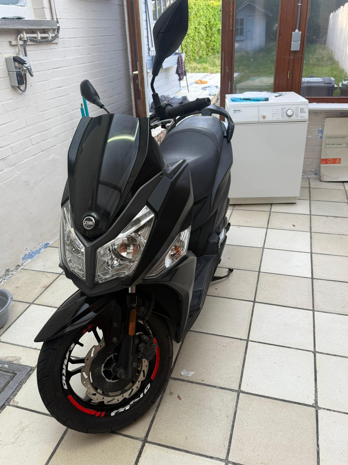 Sym jet 14 Classe A, Enlèvement