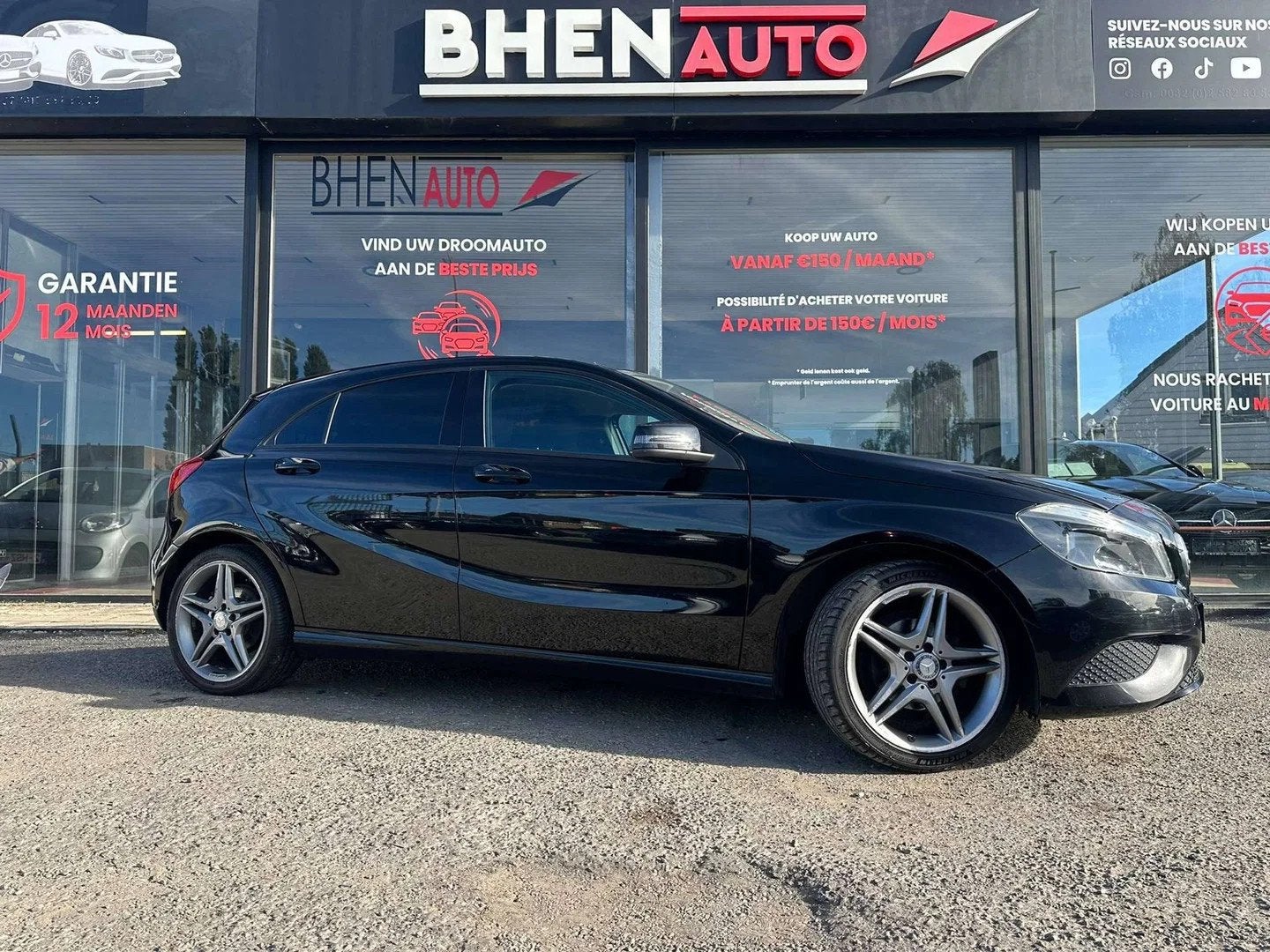 Mercedes-Benz A-CLASS 160 LOOK AMG/LED/GPS (bj 2015), Auto's, https://public.car-pass.be/vhr/2096243d-62f4-4b3d-9fae-460d639f5362