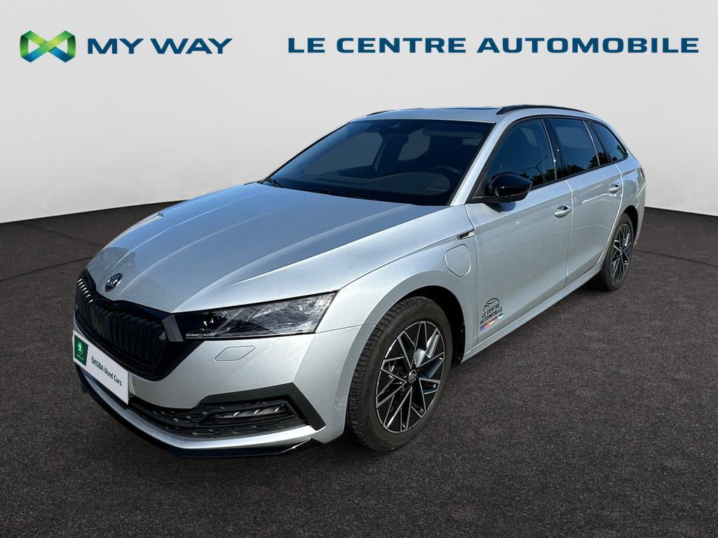 Skoda Octavia Combi PHEV Octavia SW PHEV 1.4 TSI Sportlne DS, Autos, Skoda, Argent ou Gris, Achat, https://public.car-pass.be/vhr/372e0ce3-c0ad-42b9-9379-b1f1f6315198