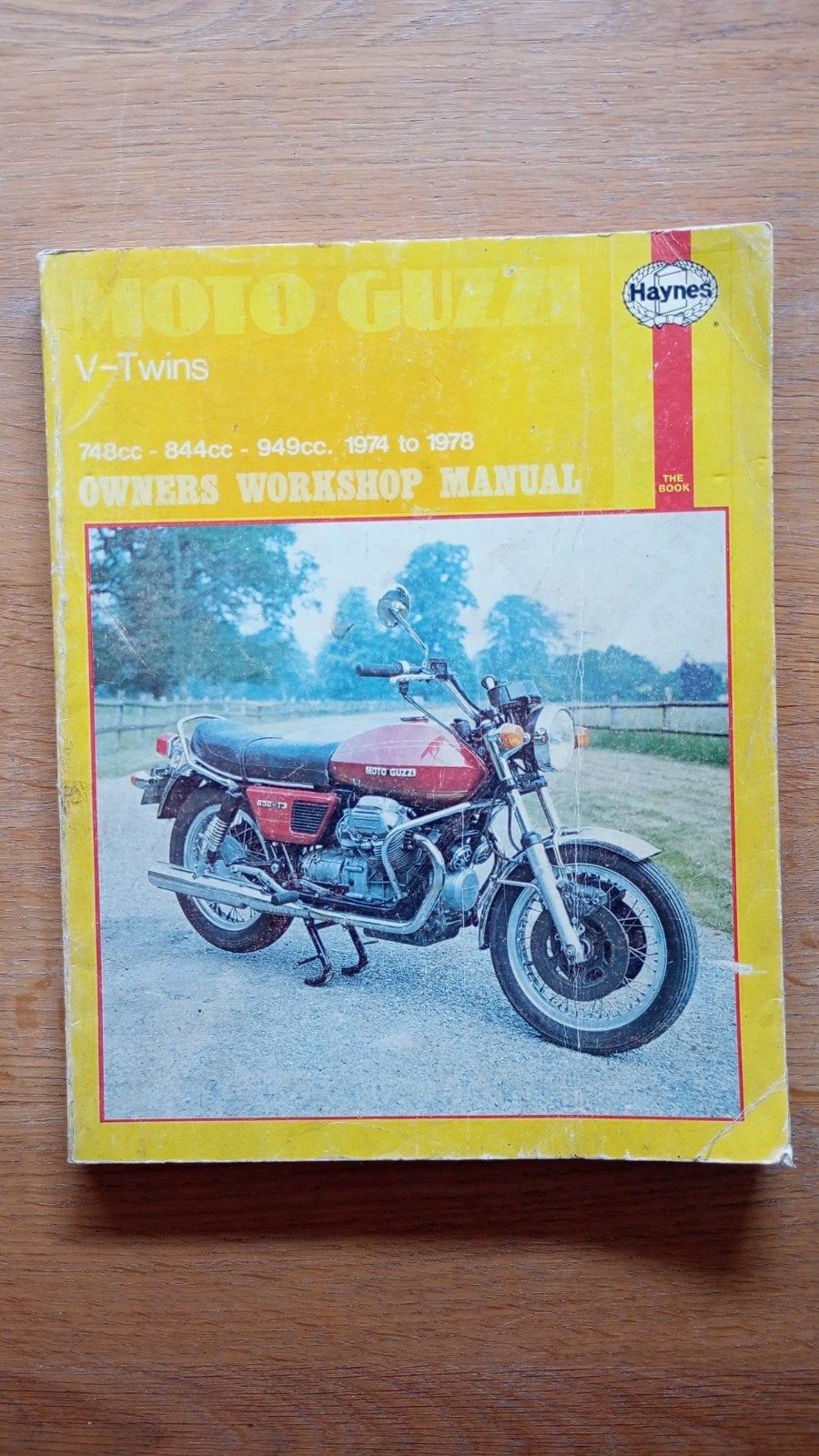 moto guzzi Haynes werkplaats handboek, Motoren, Handleidingen en Instructieboekjes, Ophalen, Moto Guzzi