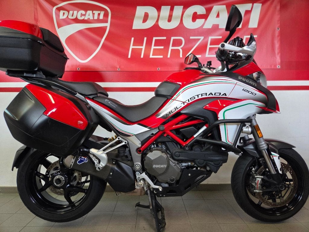 Multistrada 1200 S, 2 cilinders, 1198 cc, Motorrijbewijs A, Meer dan 35 kW