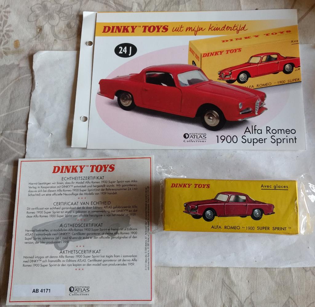 Atlas Dinky toys Diverse modellen, Ophalen of Verzenden, Zo goed als nieuw, Dinky Toys