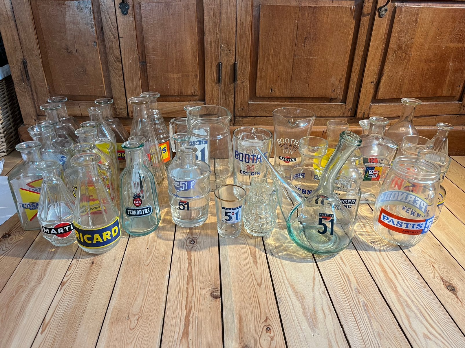Pots en verres publicitaires, Enlèvement ou Envoi, Comme neuf