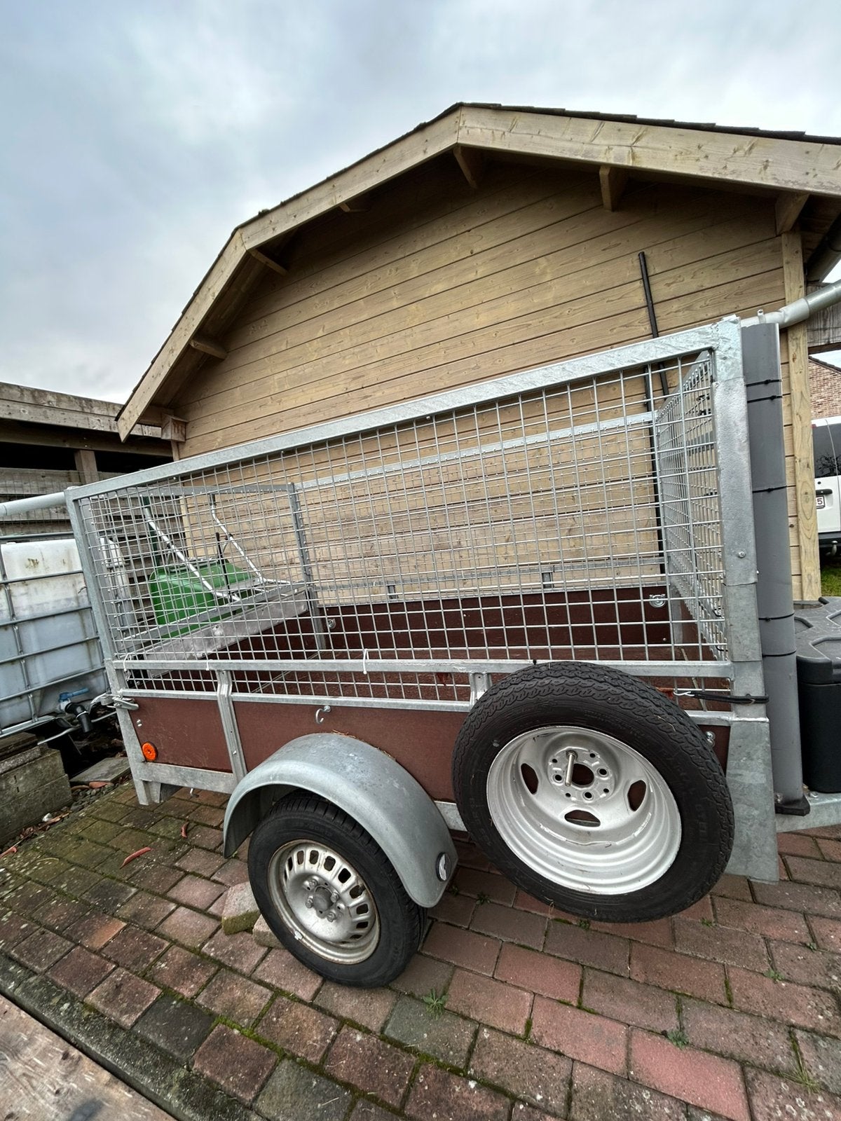 Aanhangwagen mtm 750 kg, Ophalen, Gebruikt
