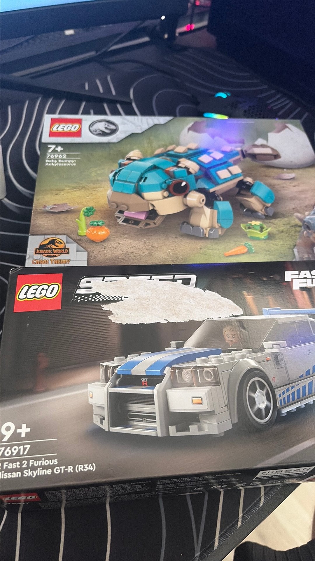 Lego, Enlèvement, Comme neuf