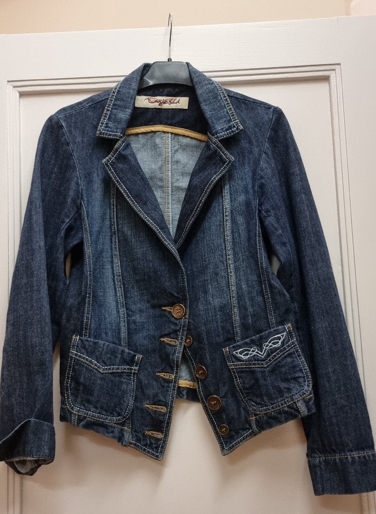 Magic Sud Jeansjack - Maat M, Kleding | Dames, Maat 38/40 (M), Blauw, Ophalen of Verzenden, Zo goed als nieuw