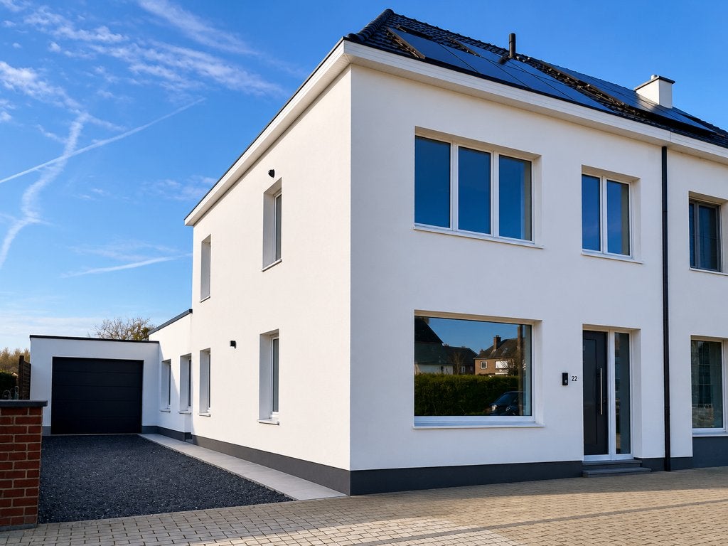 Volledig Eco gerenoveerd huis met tuin & garage, Immo, Huizen en Appartementen te koop, 200 m², Provincie Oost-Vlaanderen, 500 tot 1000 m²