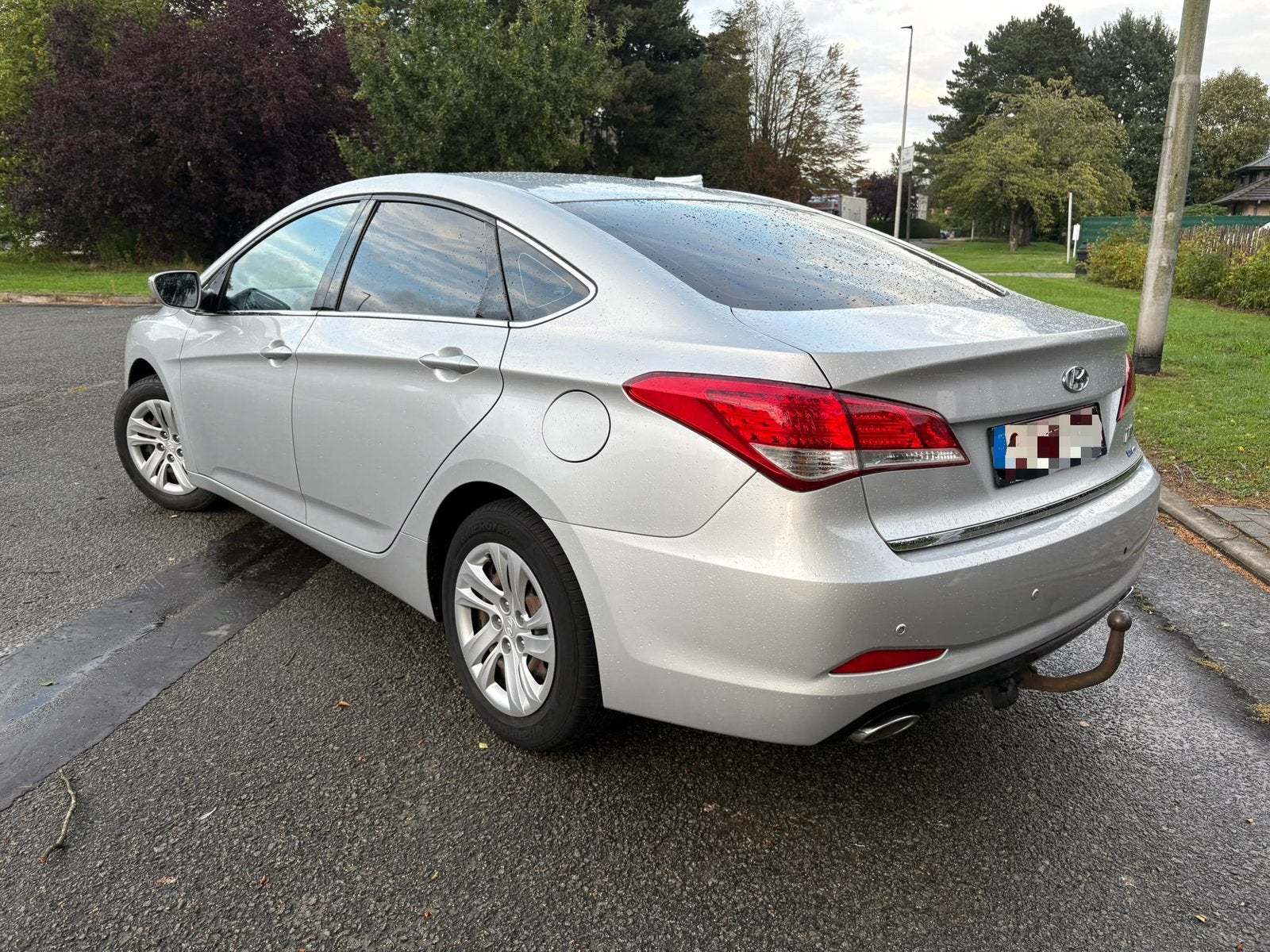 Hyundai i40 1.7 CRDi Diesel – Apple CarPlay – Trekhaak, Auto's, Stof, Zwart, 1685 cc, Parkeerassistent