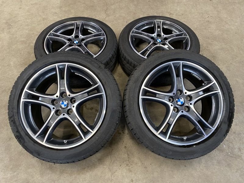 18 inch originele velgen + winterbanden BMW X1 X2 style 361, Autos : Pièces & Accessoires, Pneus et Jantes, Pneus hiver, -, 18 pouces