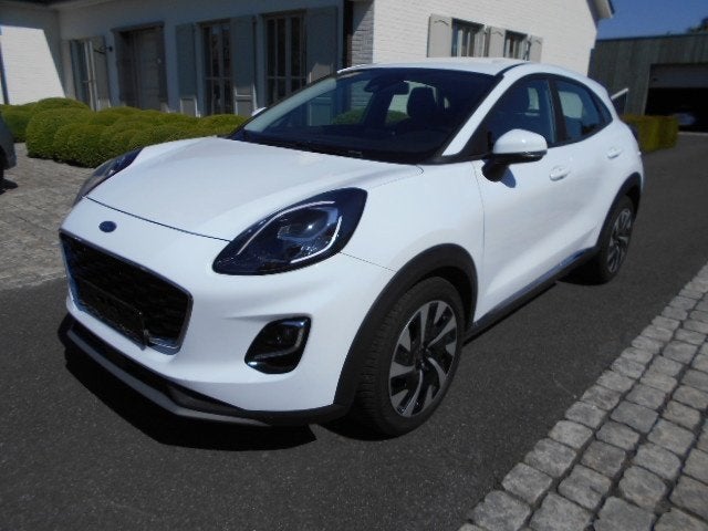 Ford Puma 10i Mild Hybrid Titanium 125, Auto's, Voorwielaandrijving, Dealer onderhouden, Stof, Euro 6