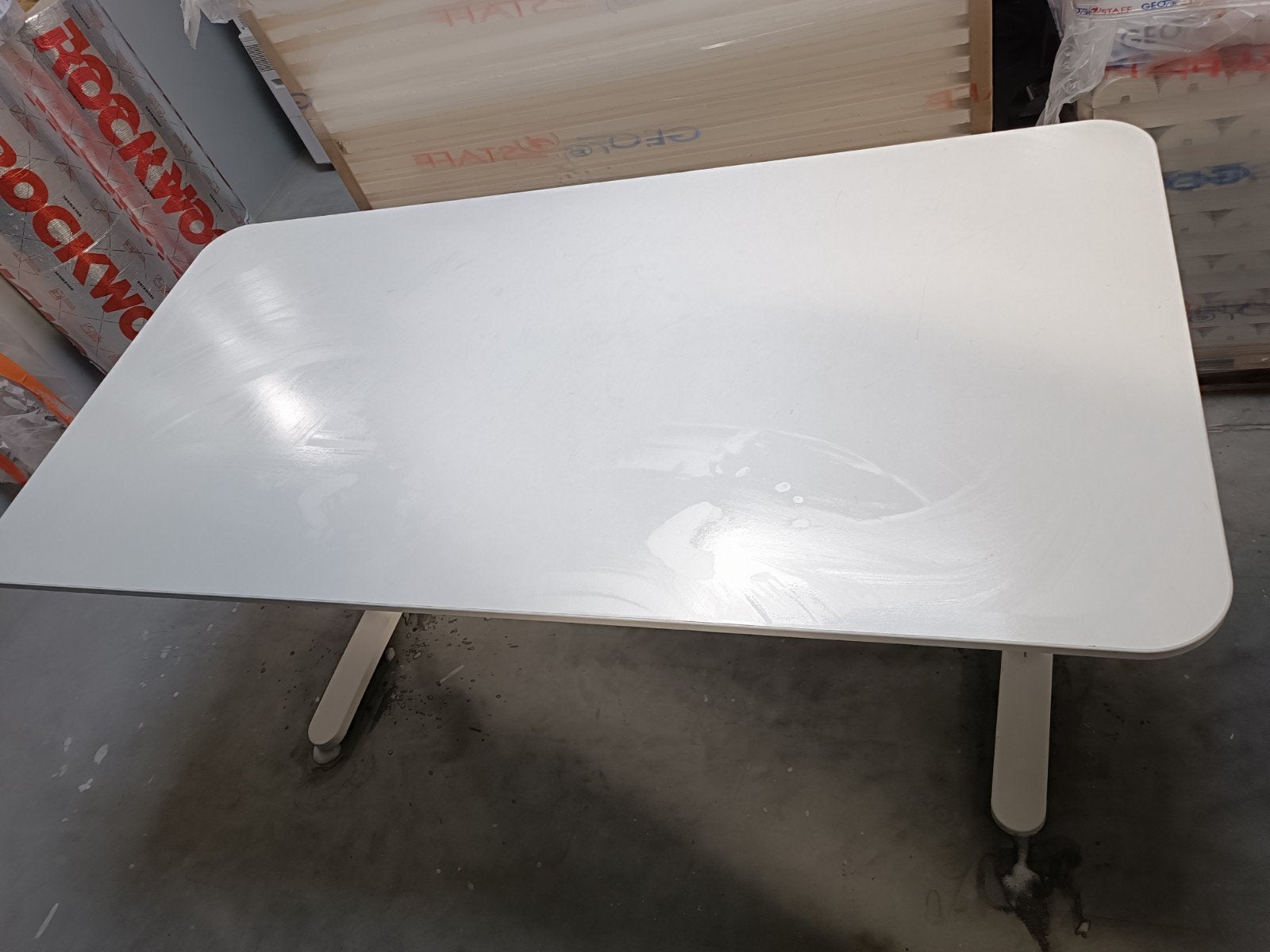 table de bureau Ikea, Enlèvement