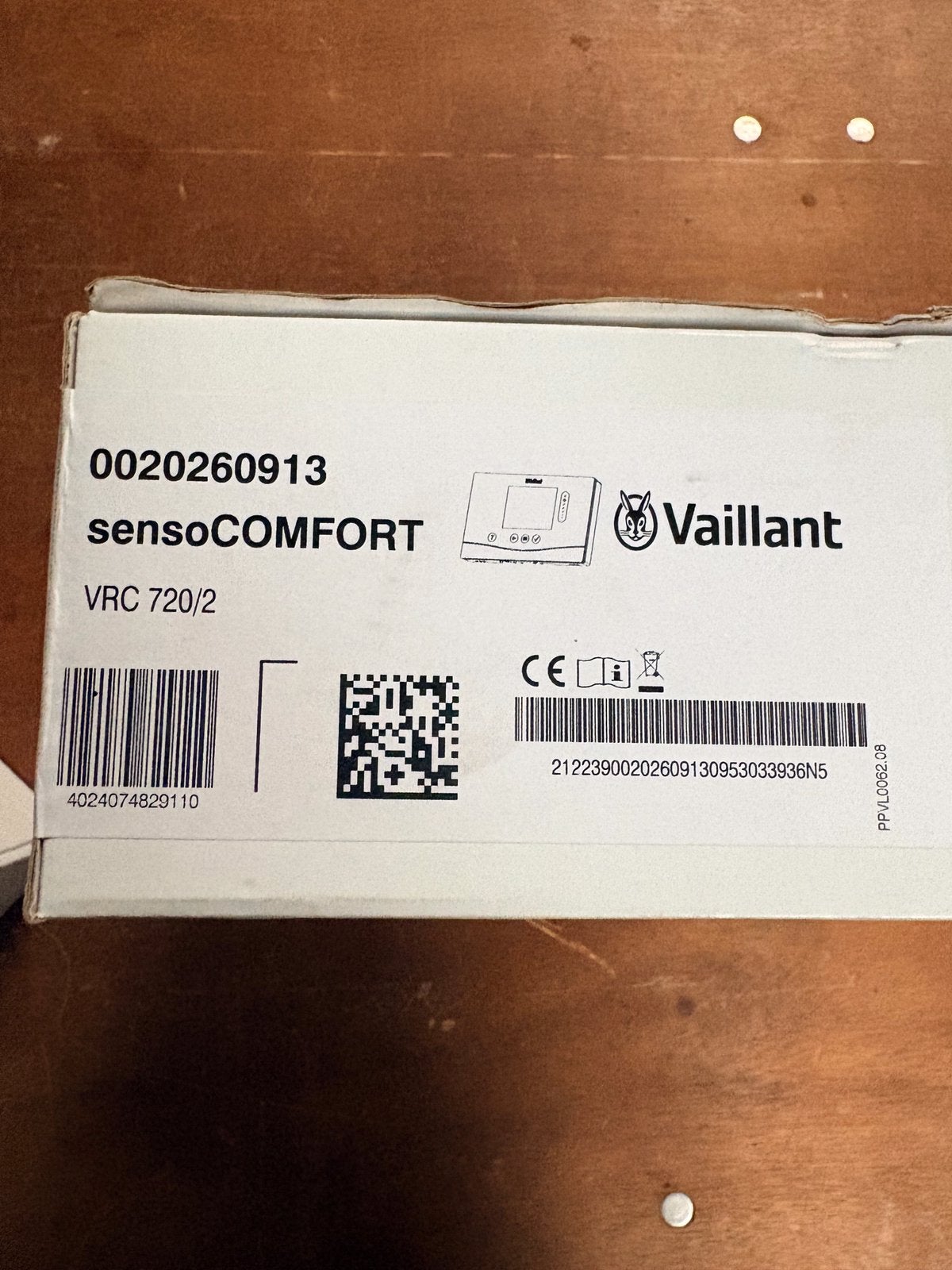 Vaillant sensoconfort VRC 720 0020260913 weersafhankelijk, Enlèvement ou Envoi, Neuf