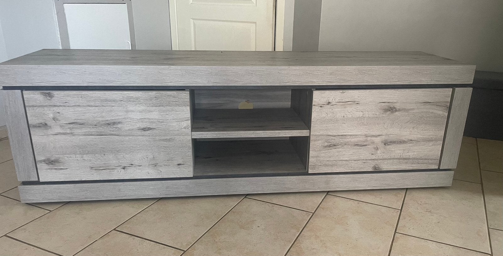 Meuble TV à vendre — 195 cm de large, Maison & Meubles, 25 à 50 cm, Moins de 100 cm, 150 à 200 cm, Enlèvement