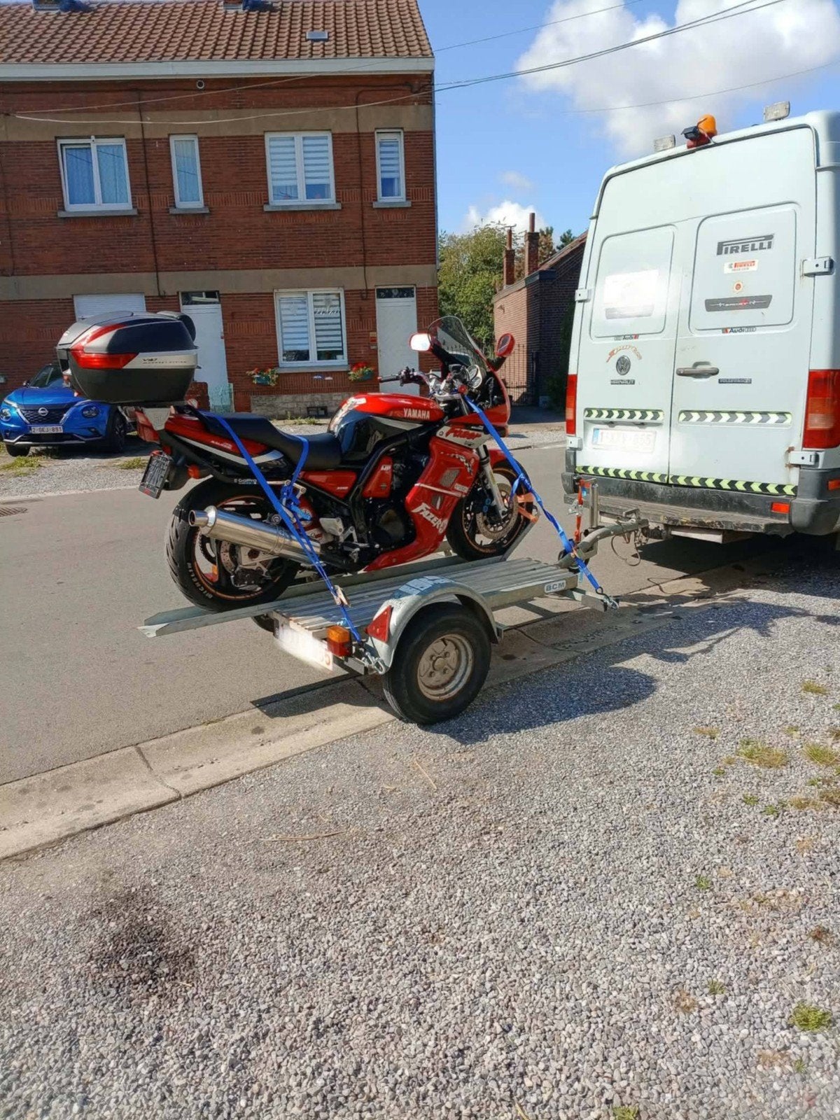 remorque moto avec chauffeur .. 0494.67.98.64. .., Enlèvement