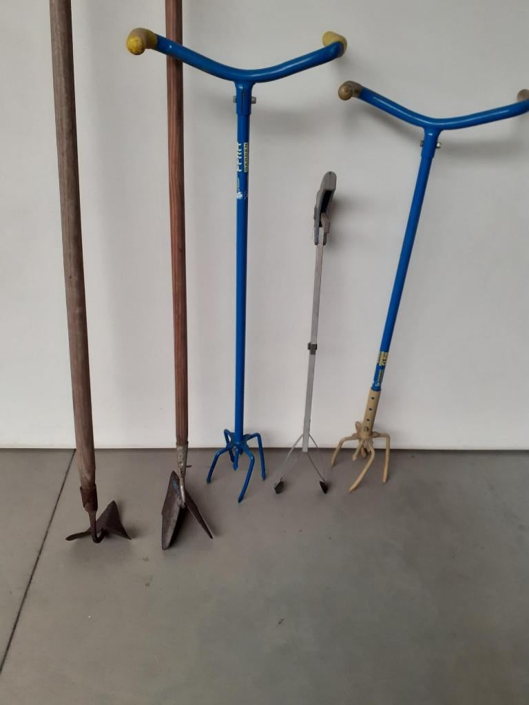 Tuingerief, Ophalen, Gebruikt, Hark
