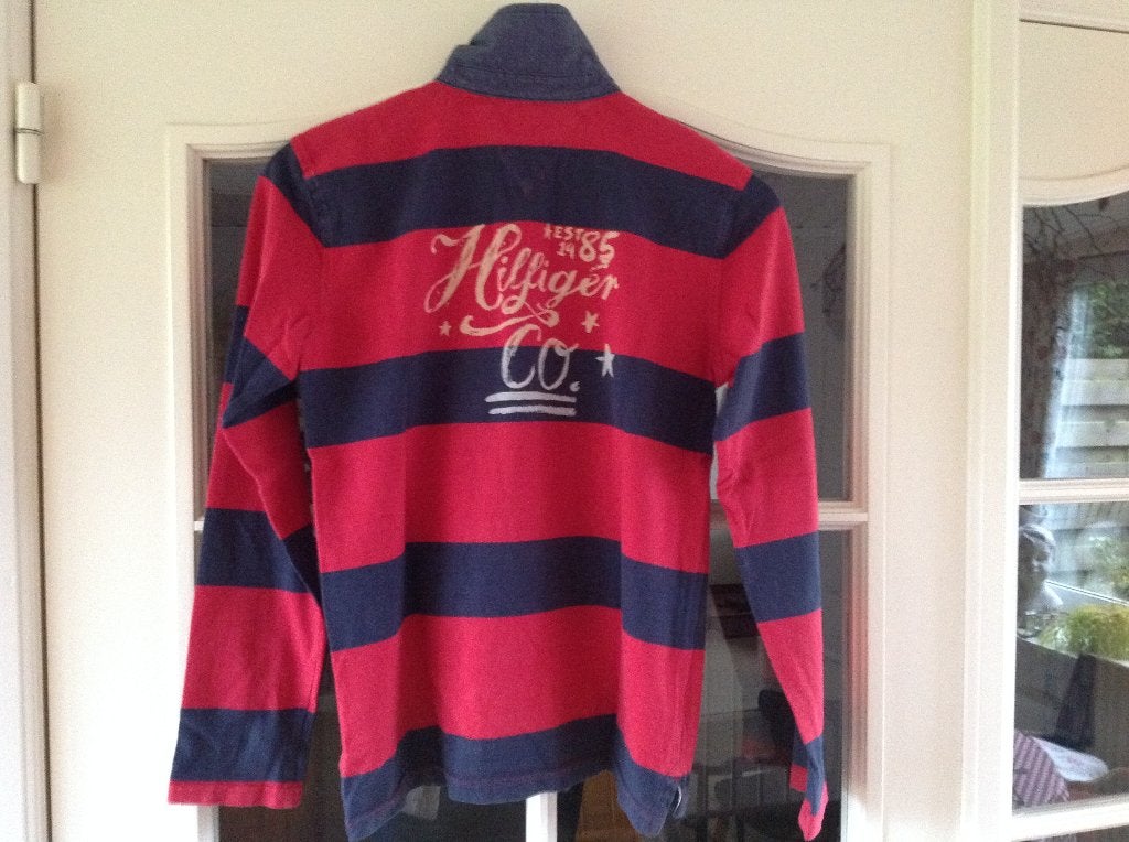 Tommy Hilfiger 152 mooie trui zgst, Kinderen en Baby's, Trui of Vest, Ophalen of Verzenden, Jongen, Tommy Hilfiger
