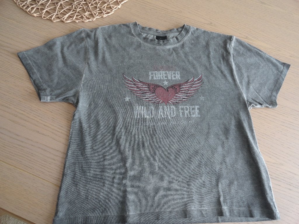 Grijze T-shirt Groggy JBC – XXS, Kinderen en Baby's, Shirt of Longsleeve, Verzenden, Meisje, Nieuw