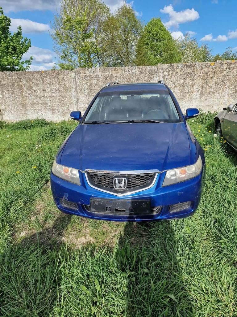 Honda Accord Tourer 2.0i (K20) VTEC – 160.000 km, Autos, Cuir, Achat, Boîte manuelle, Particulier