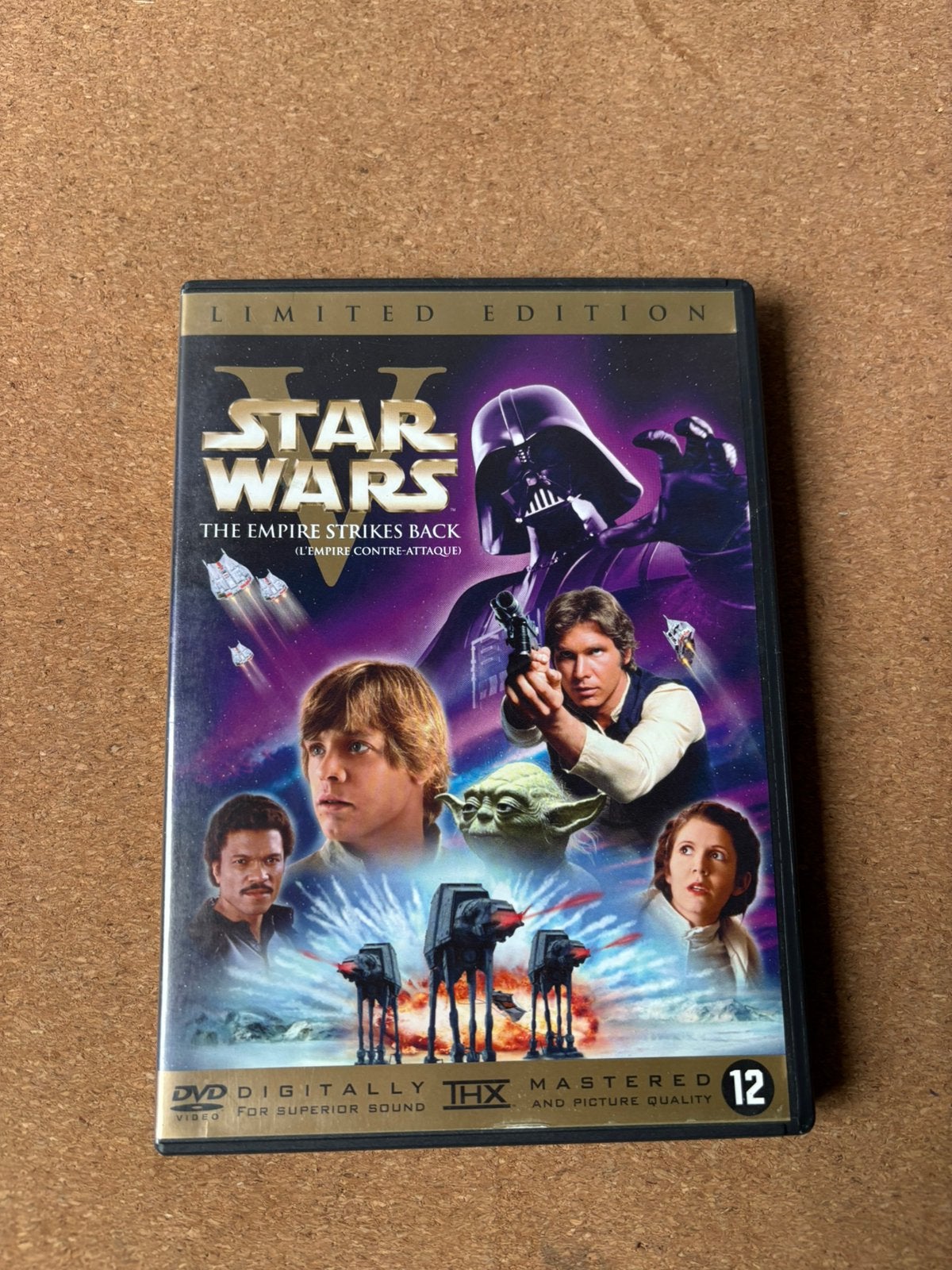 Star Wars: The Empire Strikes Back Limited Edition DVD, Ophalen of Verzenden, Zo goed als nieuw