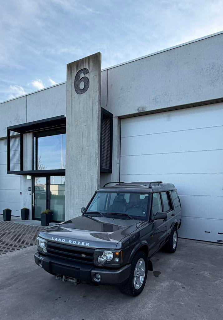 Land Rover Discovery 2 Td5 HSE, Auto's, Automaat, Zwart, 2495 cc, Leder