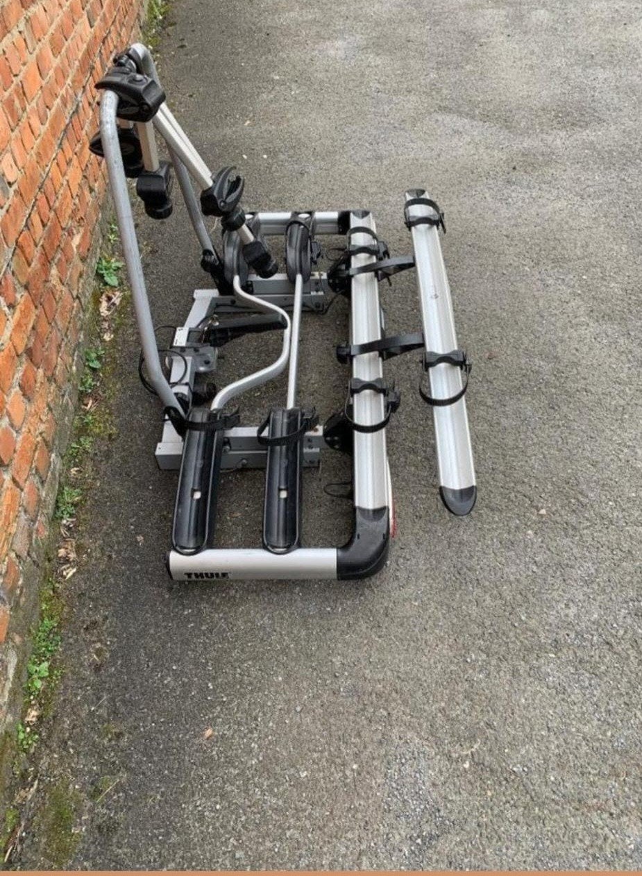 Thule fietsendrager Euroway 929, Ophalen