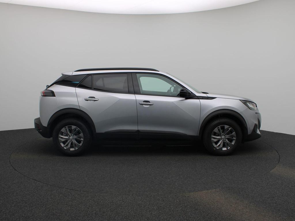 Peugeot 2008 1.2t Active Pack + GPS, 1263 kg, Stof, Gebruikt, Zwart