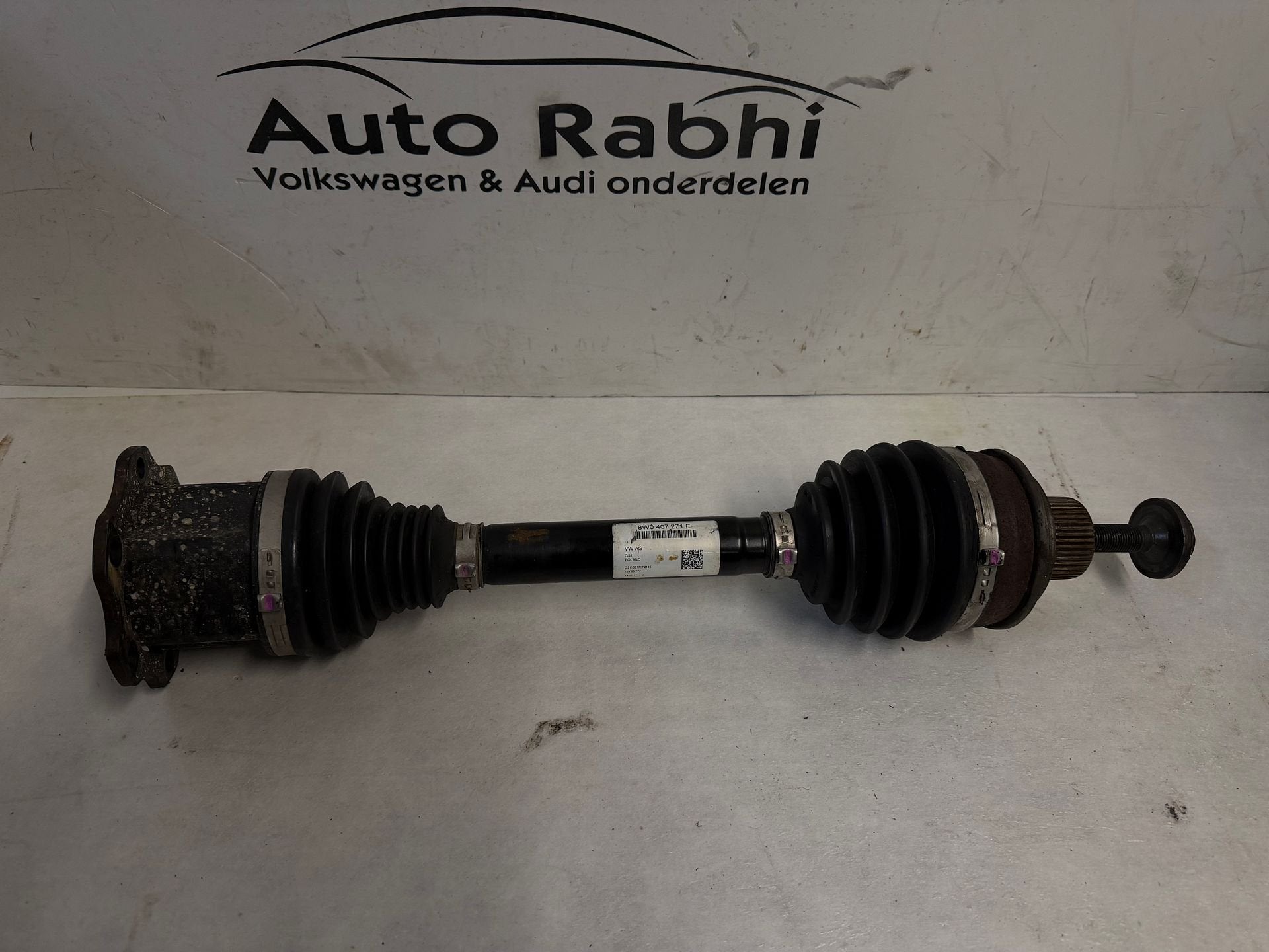 Audi A4 S4 8W Aandrijfas 8W0407271E, -, Utilisé, -, -