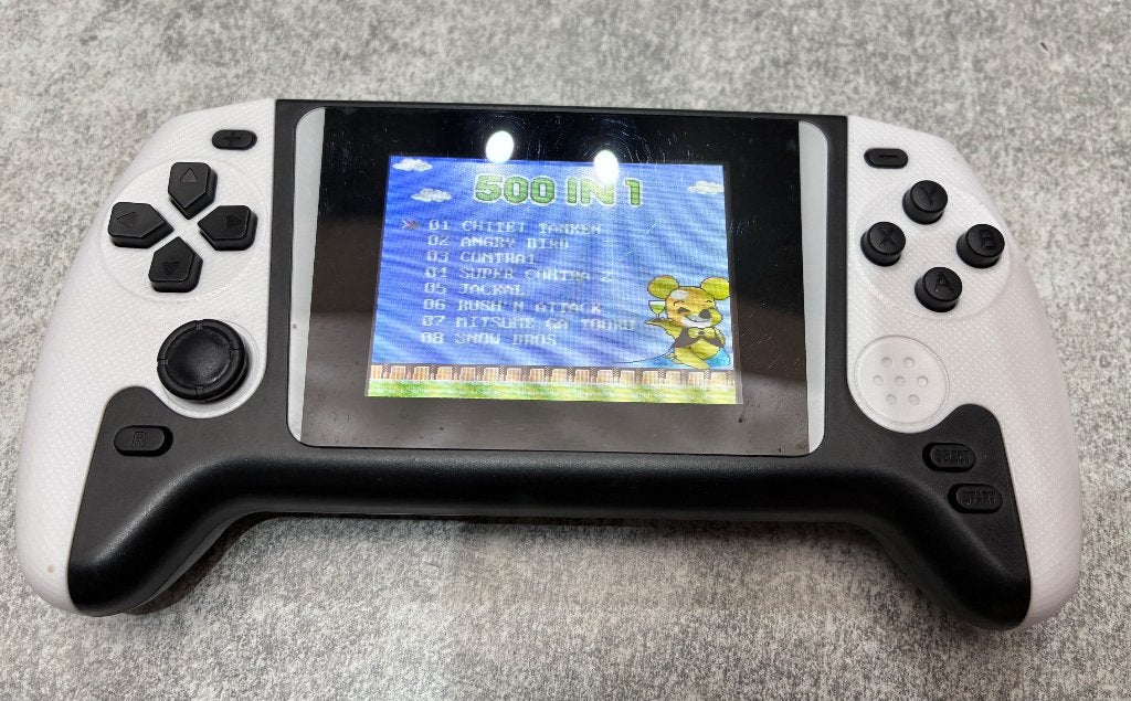 Console 500 jeux portable, Enlèvement ou Envoi, 1 joueur, Utilisé, À partir de 3 ans