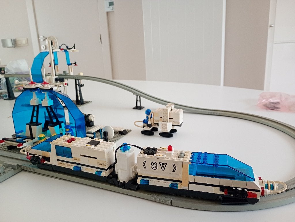 LEGO 6990 Le monorail du Futuron, Instructions incluses, Enlèvement ou Envoi, Lego, Ensemble complet