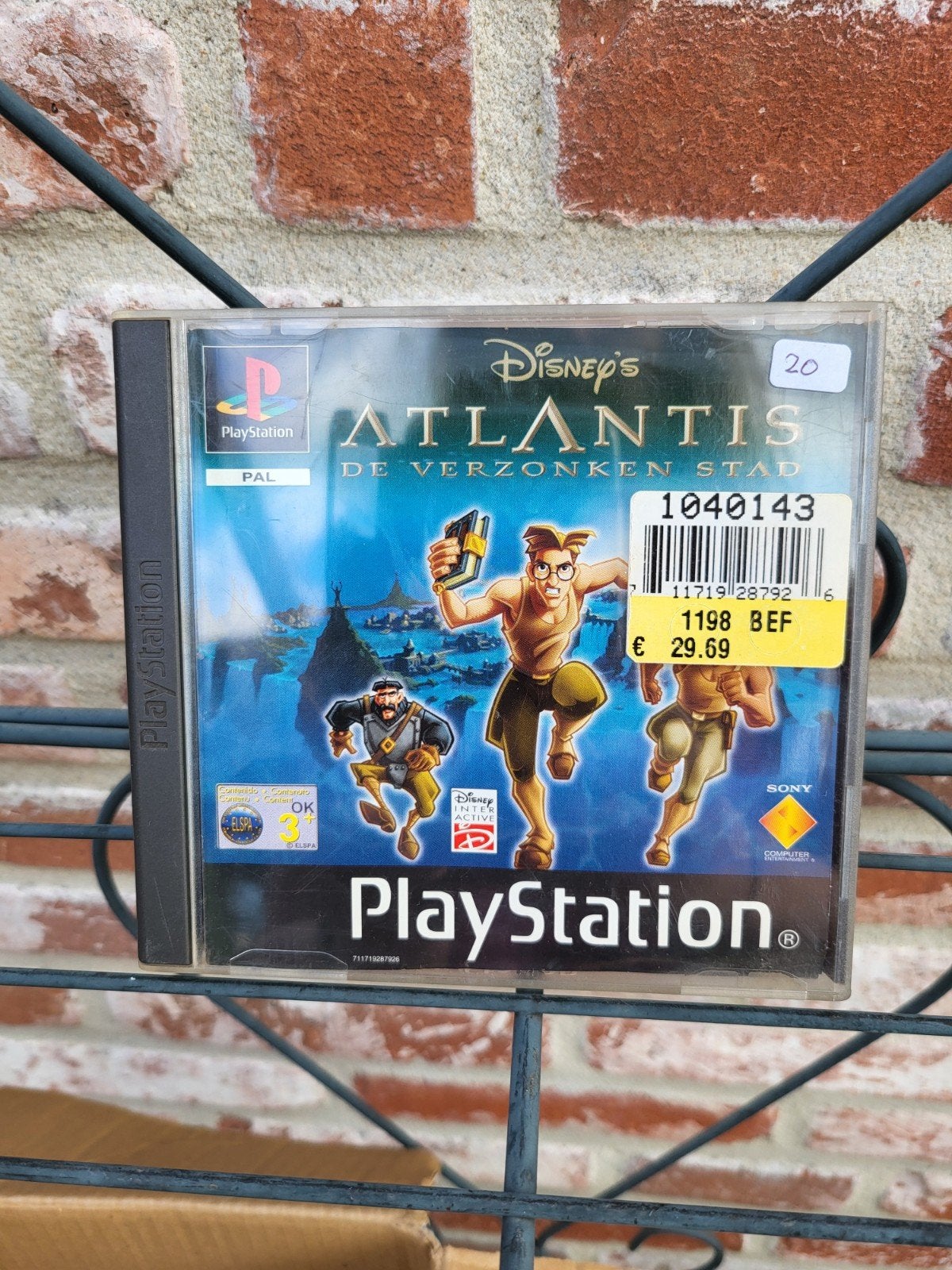 Disney's Atlantis : La Cité engloutie (PS1/PlayStation 1), Enlèvement