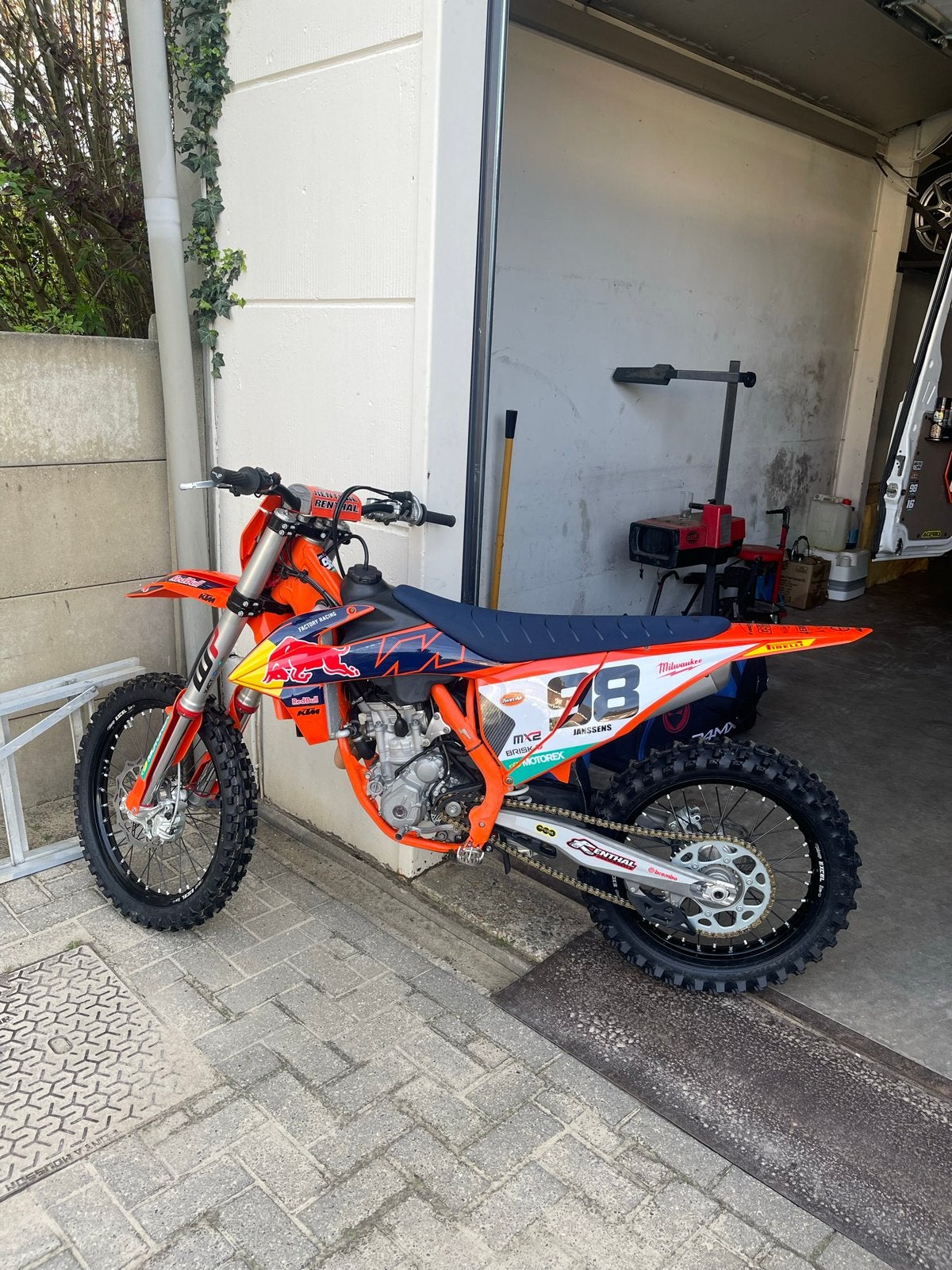 KTM SXF 250cc, Ophalen, Gebruikt