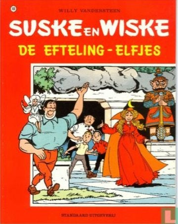 Suske en Wiske : De Efteling-Elfjes, Gelezen, Willy Vandersteen, Eén stripboek, Ophalen of Verzenden